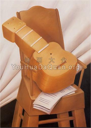 Guitar and Chair - 费尔南多·博特罗